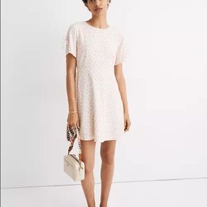 Madewell TieSleeve Retro Dress in Dutch Dandelions